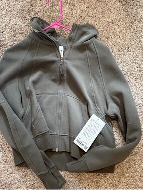 scuba oversized Zip Hoodie